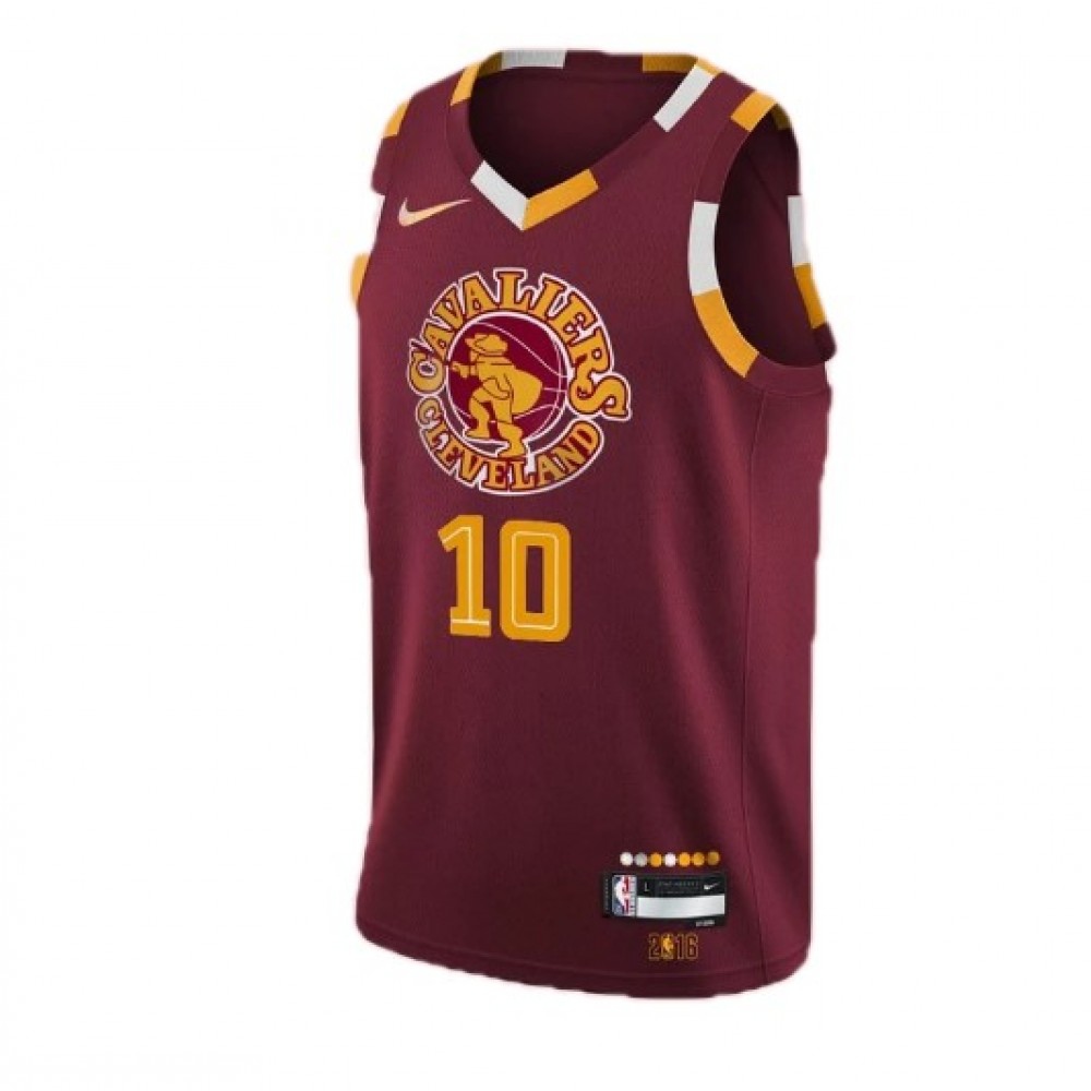 Men's Cleveland Cavaliers Darius Garland #10 Wine 2021/22 Swingman NBA Jersey - City Edition-Pro Kit Vault | Brand New 26/27 Sports Jerseys